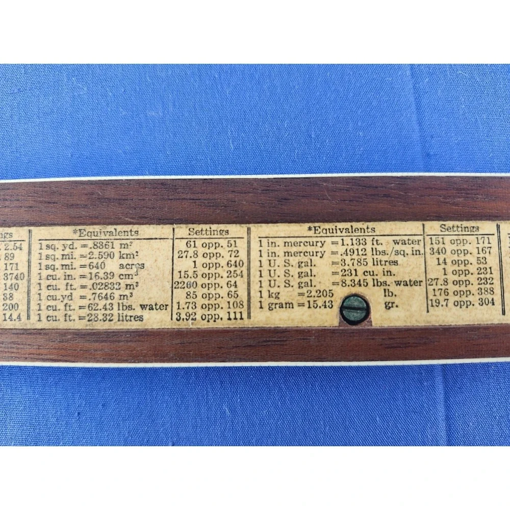 VINTAGE KEUFFEL & ESSER SLIDE RULE‎ N4053-3, 10